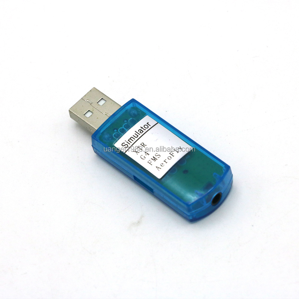 4IN1 USB Flight Simulator Computer For G4 FMS AEROFLY SU27 KT Model Airplane Helicopter Controller