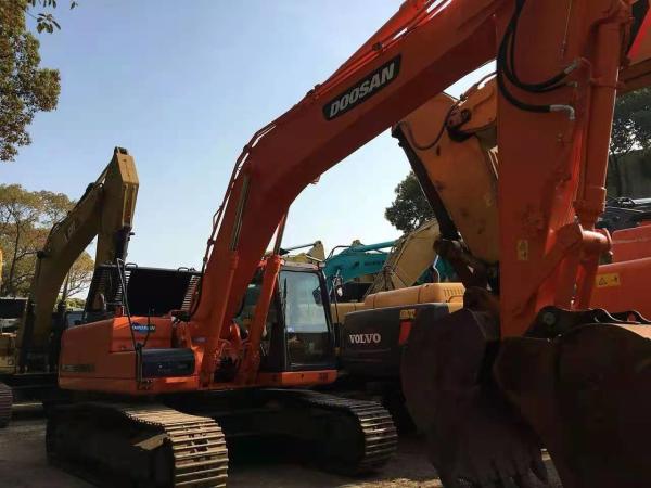 Máquina escavadora da esteira rolante de DX350 Doosan