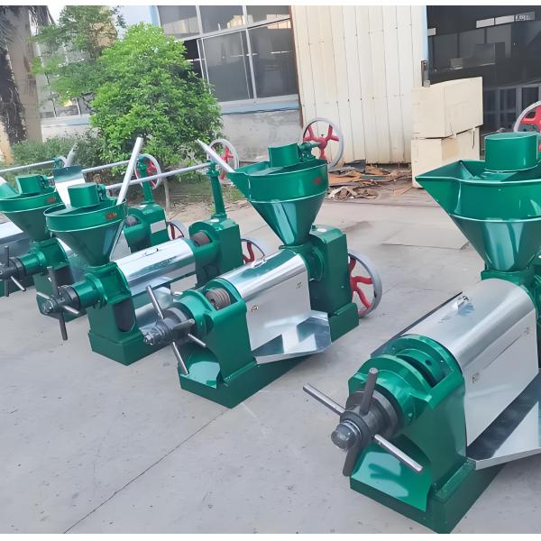 High Efficiency Stainless Steel Spiral Oil Press Machine with Adjustable Speed for Commercial Use