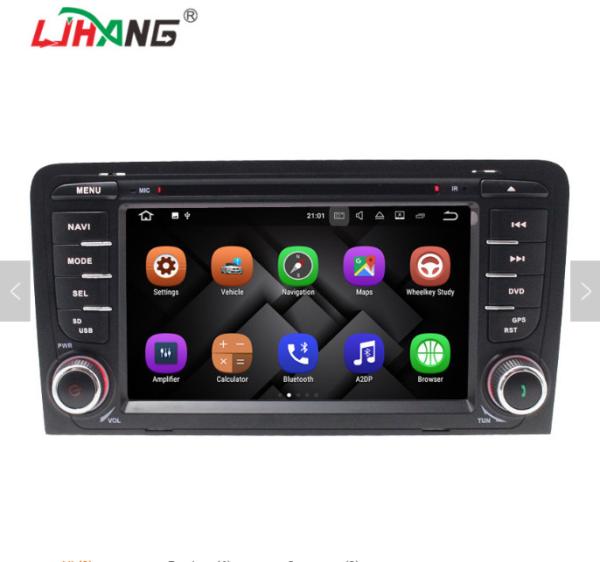 Android 7.1 Audi In Car Stereo Dvd Player 3g Wifi BT AM FM Supported