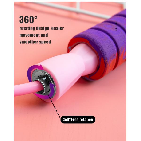 Веревочки спорт OEM 2.8m прыгая утяжеляют носить бесшнуровой путать свободный