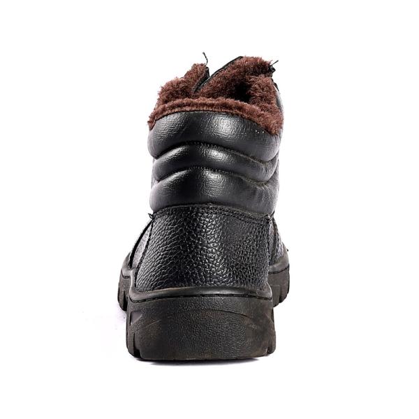Cold Resistance Waterproof Winter Work Boots Anti Smashing Anti Puncture Steel Toe Wear Resistance