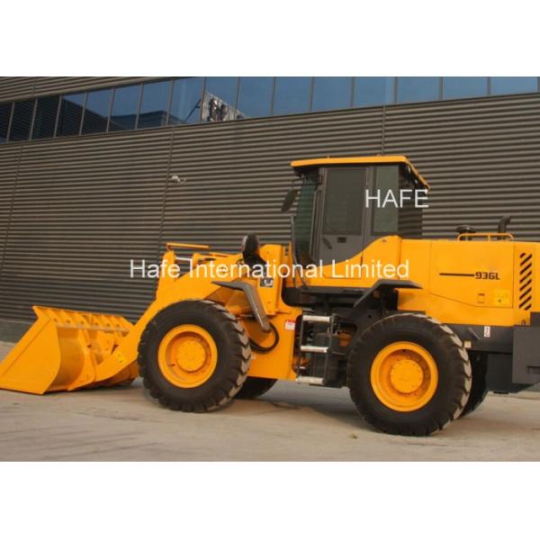 Água de 3 toneladas compacta do lobo Wl300 do carregador Zl30 da roda da empilhadeira tipo do motor refrigerou/quatro cursos