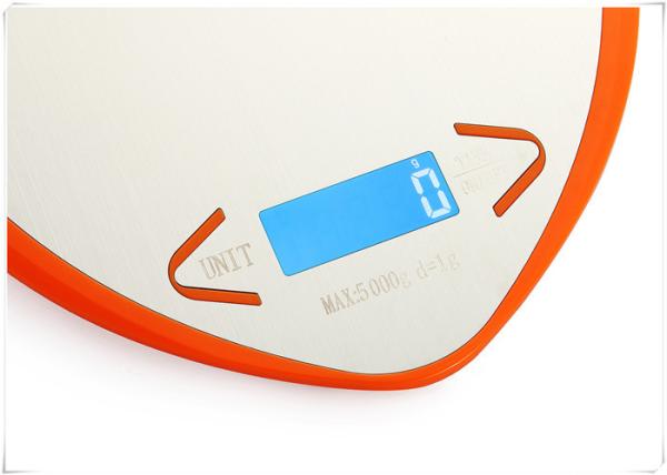 Stainless Steel Platform Home Electronic Scale Shield Shape 1 Year Warranty