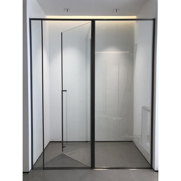 SUS304 Stainless Steel Bathroom Glass Shower Screen Profile Anti Corrosion