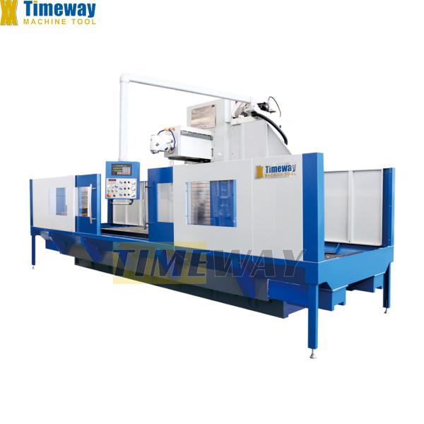 Building Material Shops Universal Head Bed Type Milling Machine BM7110A 12000KG Weight