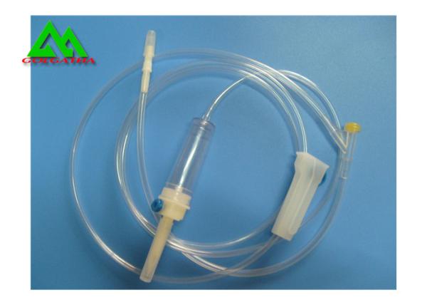 Sterilized Disposable Infusion Set , ISO Standard Medical Infusion Set With Needle
