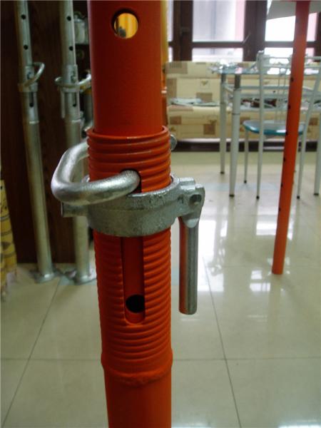 Powder Coated Steel Adjustable Scaffolding Prop Push Pull Props Heavy Duty