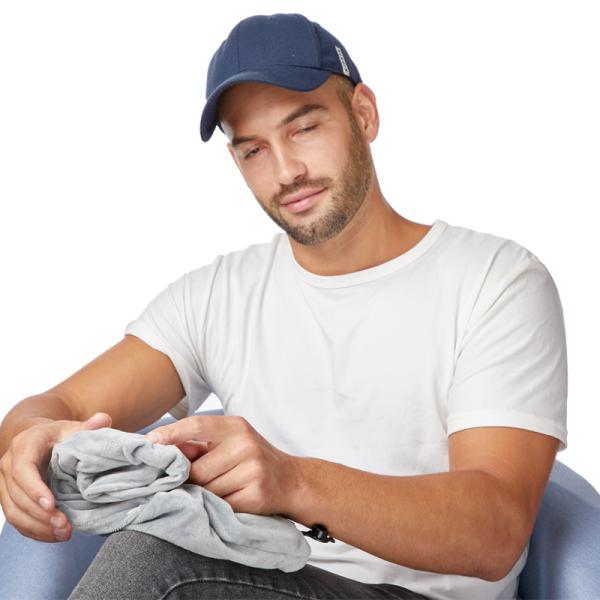 Portable Memory Foam Air Pump Airplane Travel Heated Neck Cushion