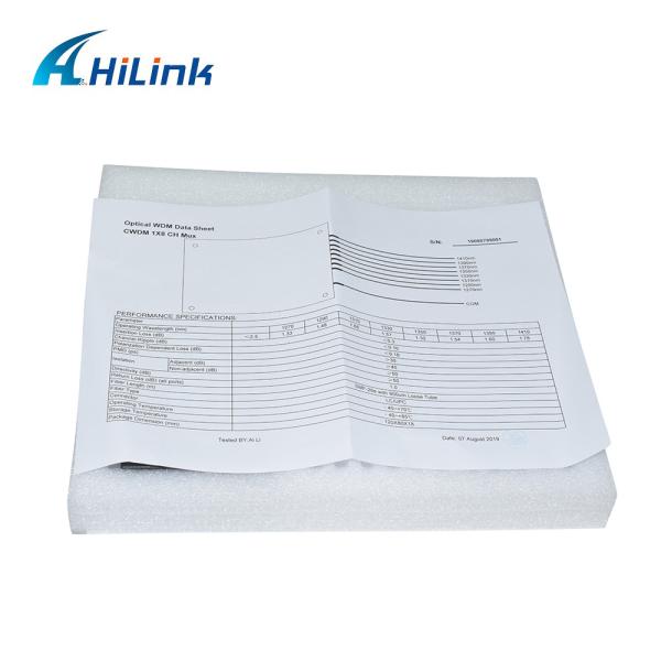 модуль 1X8CH коробки ABS 1270nm CWDM Mux Demux подгонял