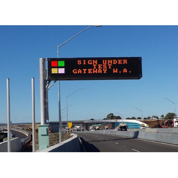Led Traffic Signs P4 / P5mm SMD  / Outdoor LED Advertising Video Sign Board