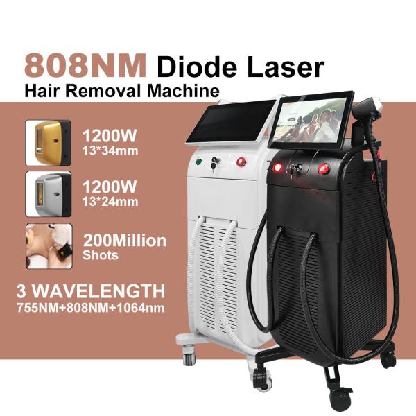 Soprano Titanium Plainless Vertical 808nm Triple Wavelength Diode Laser Hair Removal Beauty Machine