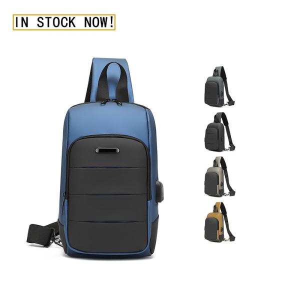 Sacs à dos pour hommes étanches à l'eau avec USB