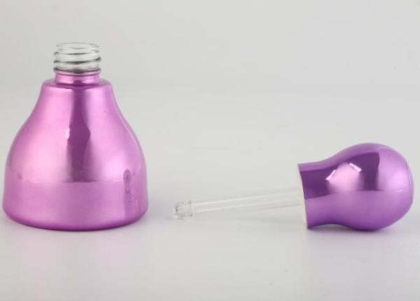 30ml Glass Cosmetic Dropper Bottle , Glass Essential Oils Bottle Cosmetic Packaging OEM