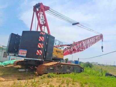 Construction Used Spider Crane Telescoping Crawler Crane Used 150ton
