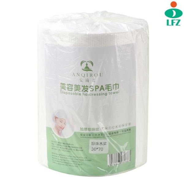 Nonwoven Beauty Super Absorbent Disposable Hair Dry Towels Hairdressing Salon use