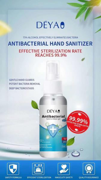 Light Portable  Antibacterial Hand Gel , Soft Antimicrobial Hand Sanitizer