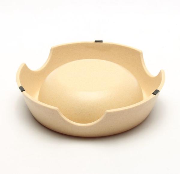 Eco - Friendly Bamboo Pet Products Bowl / Custom Dogs Cat Feeding Bowls