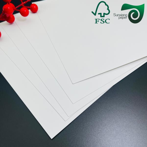 35 White SBS Board FSC Smooth Surface 12pt 18pt Excellent Printing Effect