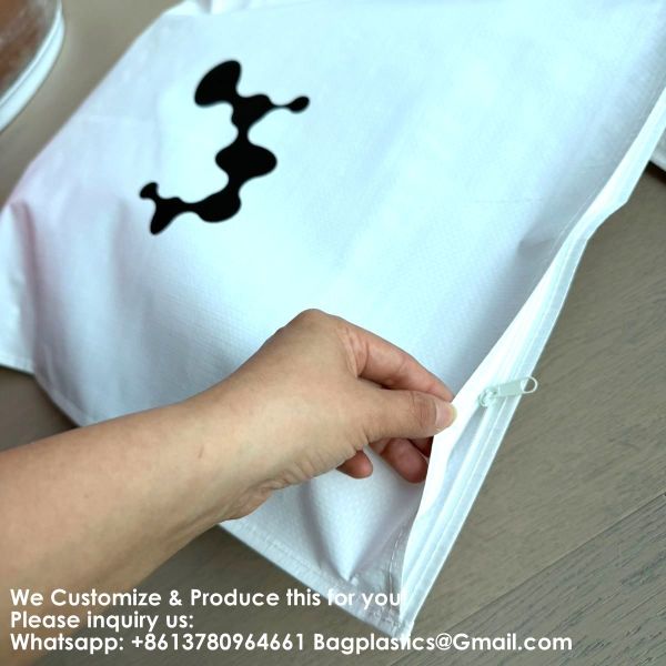 PP Slider Bag, Polypropylene Slider Bag, Zipper Bag, Custom Eco-Friendly Customer Own Logo Frosted Transparent EVA Slider Zipper Bag Plastic Bag For Garment Accessories
