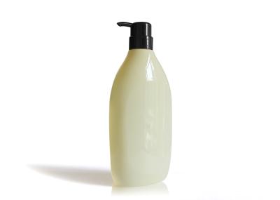 Washable Cosmetic Pump Bottle / Light Yellow Baby Shampoo Bottle 780ml