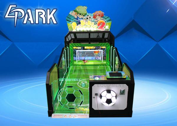 Indoor Soccer Arcade Machine / Football Throwing Arcade Game Machine Bring Fun