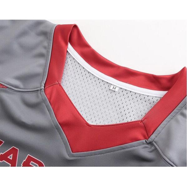 Breathable Youth Printed Football Jersey Kits Anti UV Quick Dry