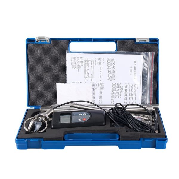 Polluted Water Portable Flowmeter FM-100V10 with Hall Velocity Rotation Sensor