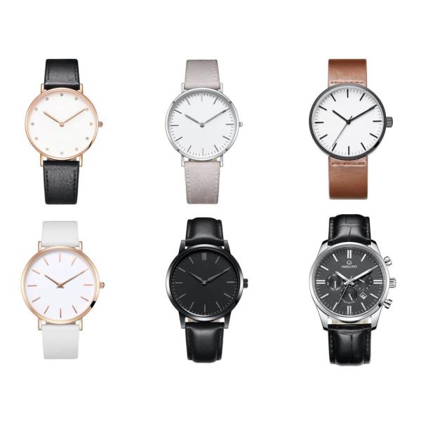 Minimal Luxury Design Watch Ultra Thin Case Custom 316L Stainless Steel Watch