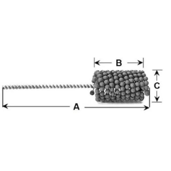 Honing Brushes For Precision Hole Polishing And Internal Hole Machining Installed On CNC Milling Machine Tools