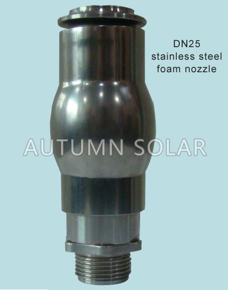 Full Stainless Steel Foam Fountain Nozzle , Geyser Jet Fountain Heads For Ponds
