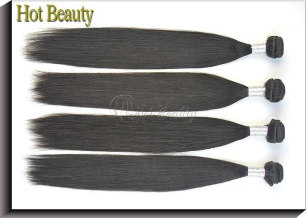 Fashion 6A 100% Peruvian Virgin Hair Straight Peruvian Hair Bundles Black 18 Inch