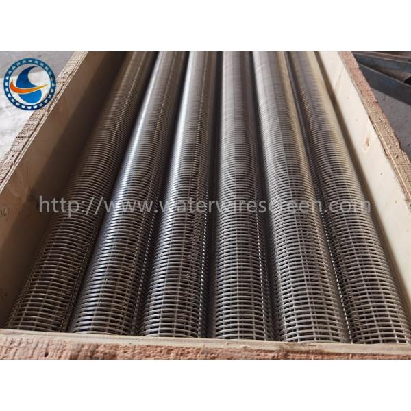 Construction SS304 Inverted 3.0mm Wire Wrapped Screen