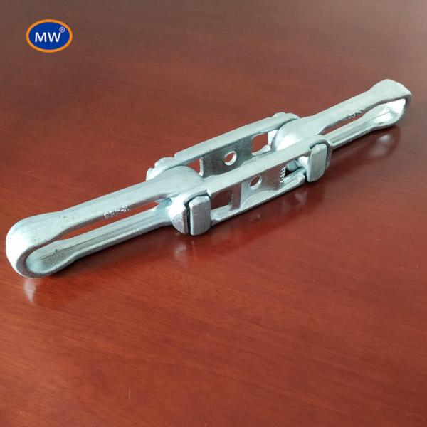 Solid Pin Drop Forged Rivetless Chain with 1 Inch Pitch and Black Oxide Coating