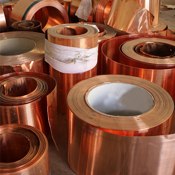 Copper Coil Foil 0.1Mm Copper Foil For Battery C11000 Etp Tu1 Copper Strip Coil Manufacturer