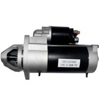 EC240 le démarreur moteur de l'excavatrice D7D circule en voiture les pièces de rechange automatiques de démarreurs de moteur de 24V 4.0KW 9T