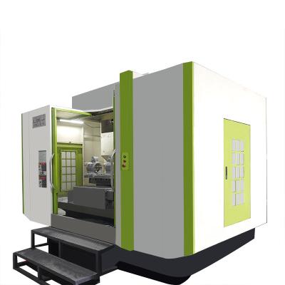 4 Axis Accurate Horizontal Milling Machine Center With Fanuc System