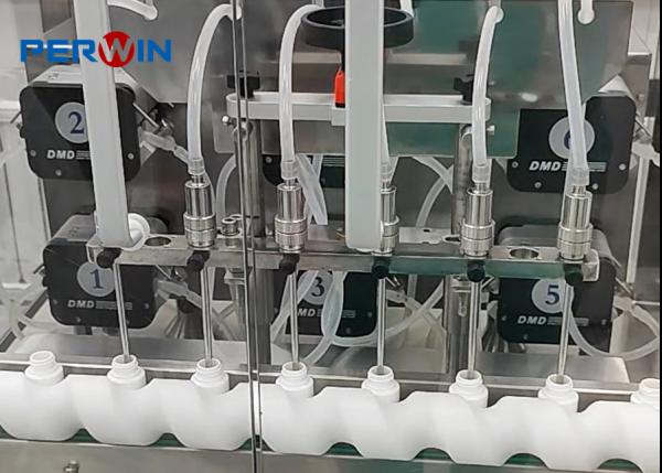 Advanced Vial Filling System Safety Cover Filling Range from 5ml To 250ml 304 Stainless Steel Frame