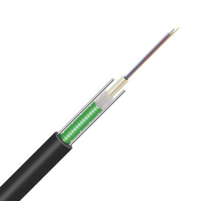 Cabo de fibra óptica GYXTW Tipo tubo central 2 - cubierta de 24 núcleos distancia