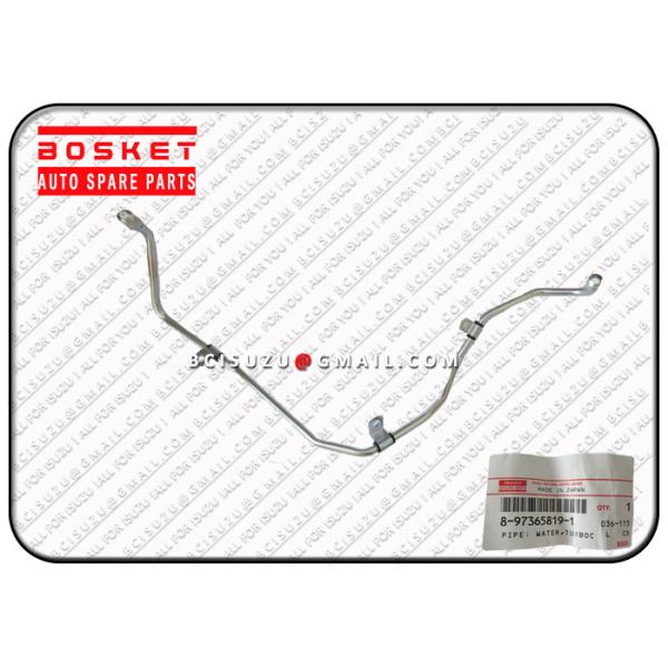 Del turbocompresor piezas de automóvil 8973658191 de Isuzu del tubo de agua hacia fuera 8-97365819-1