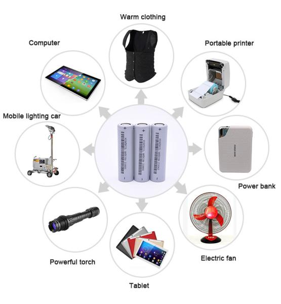 Customizable Home Appliances Use Li-Ion Battery 18650 3.6V 2500mAh Rechargeable Lithium Ion Battery Cell