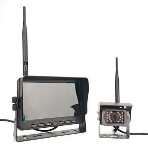 1080P Wireless Magnetic Backup Camera IP67 Rear View Monitor System 2412MHZ -