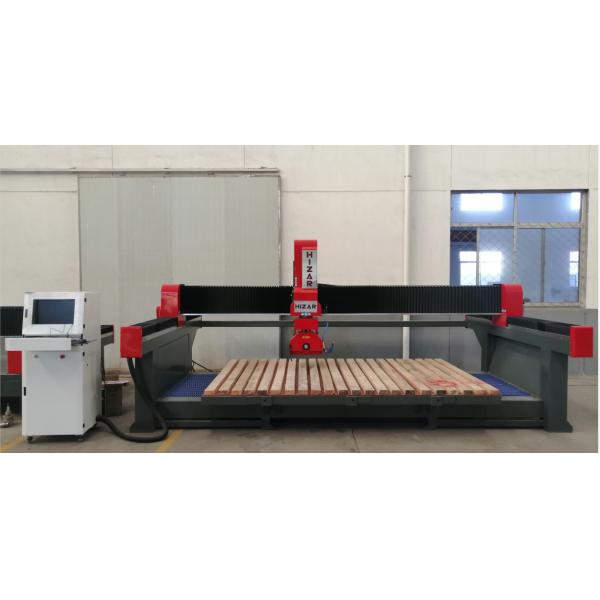 Blade Granite Stone Cutting Machine 5 Axis CNC Stone Cutting Machine 90deg