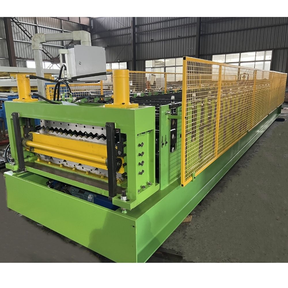 ll PPGI ширины 1220mm питаясь крен двойного слоя формируя машину с передним ручным вырезыванием