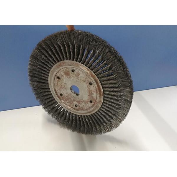 350MM OD Knotted Wire Wheel Brush Double Section Standard High Elongation