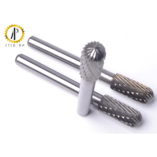 High Strength Carbide Cutting Burrs , Tungsten Carbide Deburring Tool Anti Wear