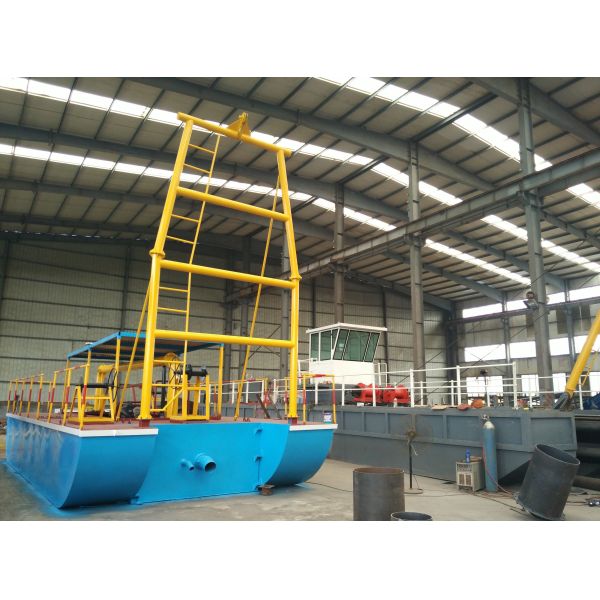 Diesel Jet Suction River Dredging Machine with Long Distance Pump