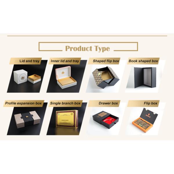 Magnetic Flap Color Printed Rigid Gift Boxes / Two Door Drawer Branded Packaging Boxes
