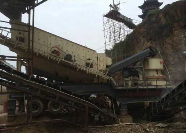 (100-150TPH) Hard Rock Mobile Crushing    Screening &Washing Plant Sand Making Plant