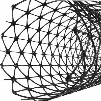 High Strength Plastic Triaxial Geogrid For Base Stabilization And Road Way Geogrilles